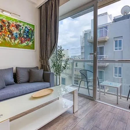 Stylish 1bedroom In The Heart Of St Julians 302 Apartmán *